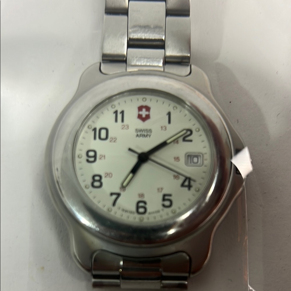 Silver Wearable Watch